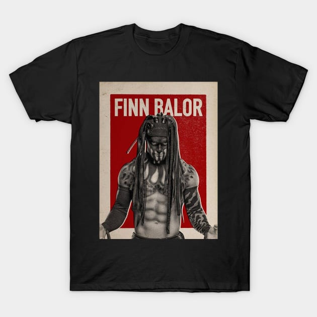 Finn Balor Vintage T-Shirt by nasib